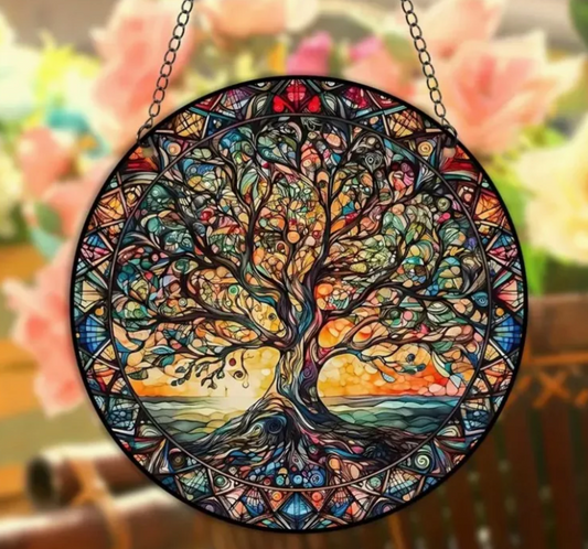 Tree of Life Suncatcher - Halo